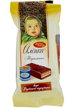 Пирожное Аленка вкус вареная сгущенка, 40гр.